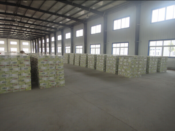 植物源生物農(nóng)藥低聚糖素倉(cāng)庫(kù)一角